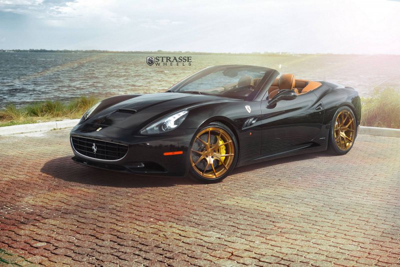 Ferrari California на дисках от Strasse Wheels