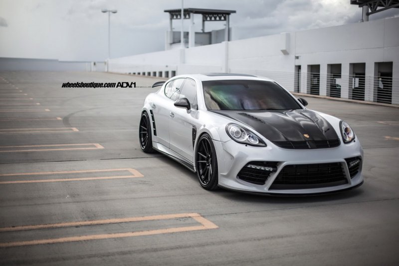 Porsche Panamera от Mansory на дисках ADV.1 Wheels