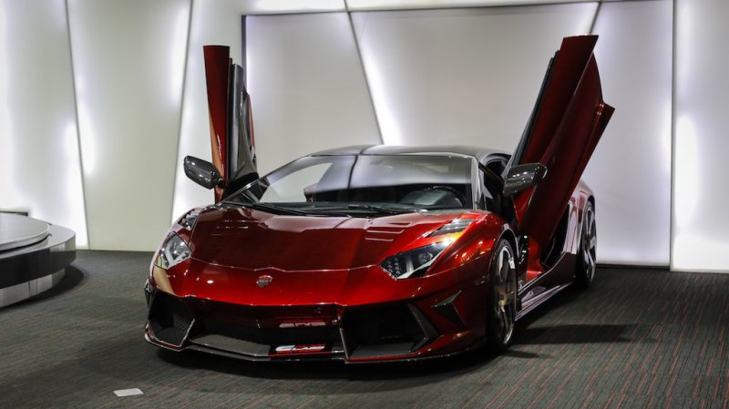 Lamborghini Aventador в исполнении Mansory