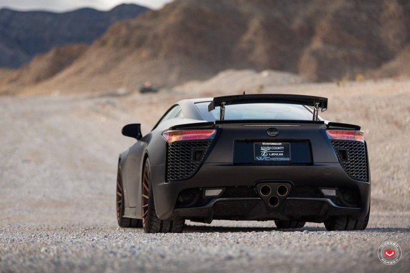 Lexus LFA на дисках от Vossen Wheels