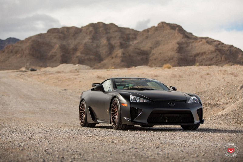 Lexus LFA на дисках от Vossen Wheels