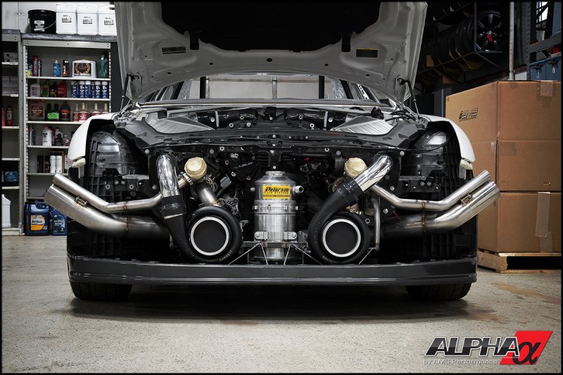AMS анонсировала 2500-сильный Nissan GT-R Alpha G