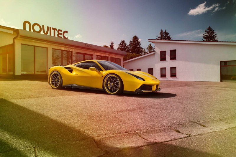 Ferrari 488 GTB от Novitec Rosso