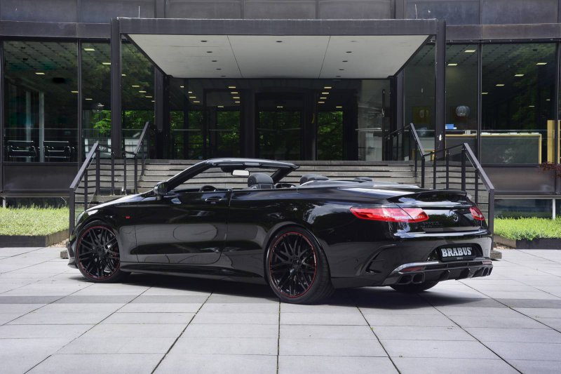 850-сильный Mercedes-AMG S63 Cabriolet от Brabus