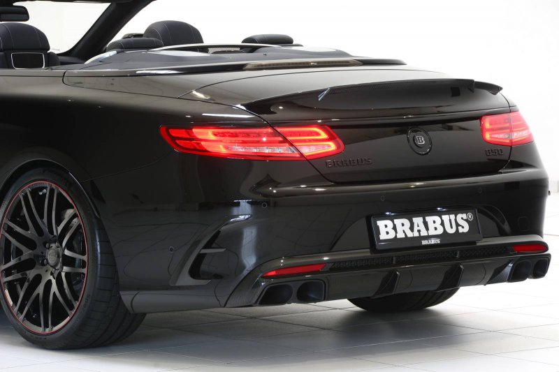 850-сильный Mercedes-AMG S63 Cabriolet от Brabus