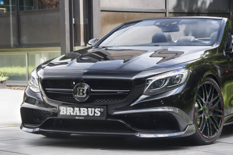 850-сильный Mercedes-AMG S63 Cabriolet от Brabus