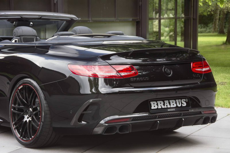 850-сильный Mercedes-AMG S63 Cabriolet от Brabus