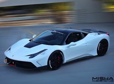 Ferrari 458 Italia с широким кузовом от Misha Designs