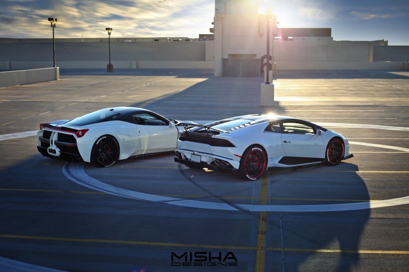 Ferrari 458 Italia с широким кузовом от Misha Designs