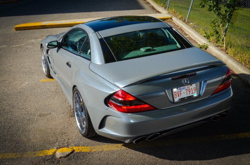 640-сильный Mercedes SL55 AMG в исполнении ZR Auto