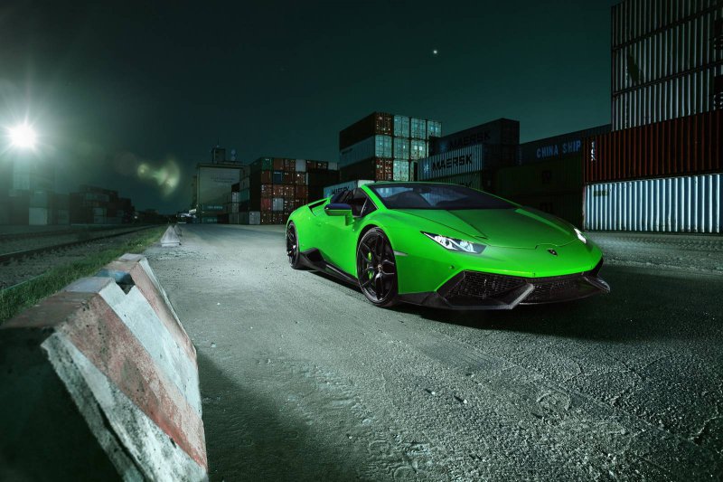 Lamborghini Huracan Spyder в исполнении Novitec Torado