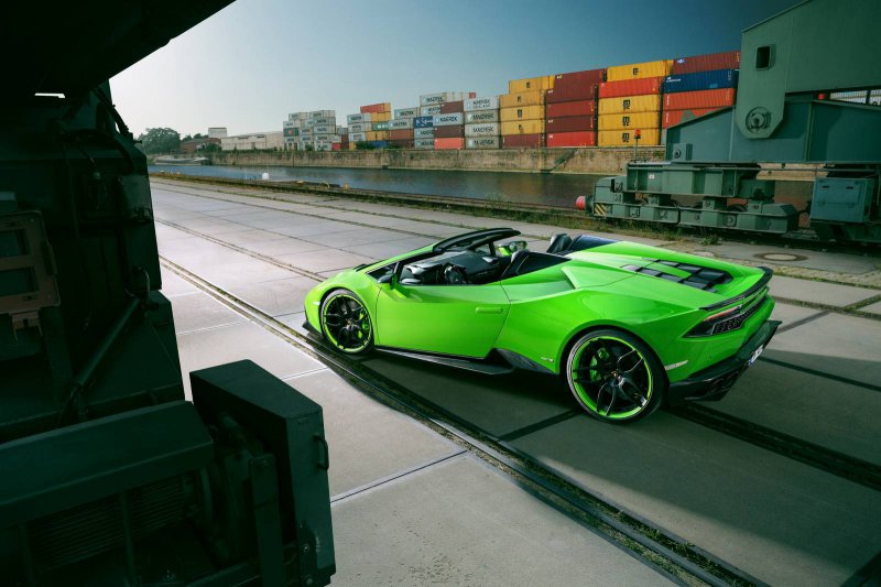 Lamborghini Huracan Spyder в исполнении Novitec Torado