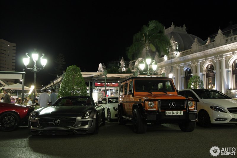 Редкий Mercedes Hamann SLS AMG Roadster засветился в Монако