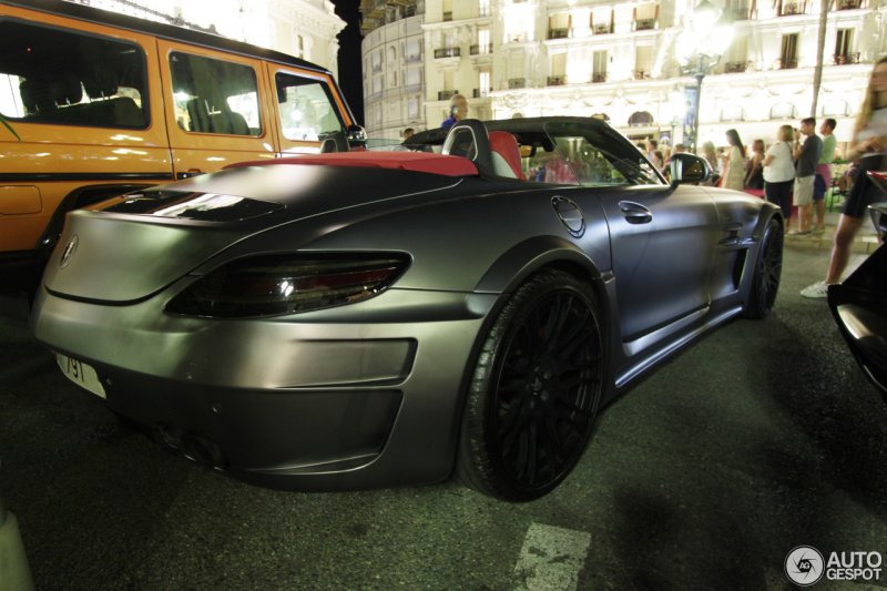 Редкий Mercedes Hamann SLS AMG Roadster засветился в Монако