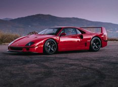 Ferrari F40 на дисках от HRE Wheels