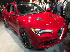 Alfa Romeo представила в Лос-Анджелесе кроссовер Stelvio QV