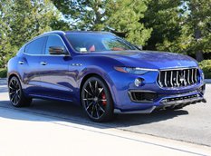 Maserati Levante с карбоновым комплектом от Larte Design