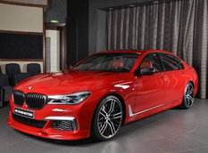 Автосалон в Абу-Даби выставил оригинальный BMW M760Li