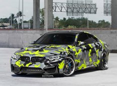 BMW M4 Coupe на дисках от Strasse Wheels